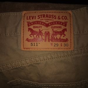 Levi's 511 Slim Cut Jeans